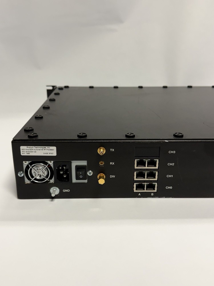 Protium Technologies 1800 MHz SDR Multichannel RF Processor 4018-0001-22