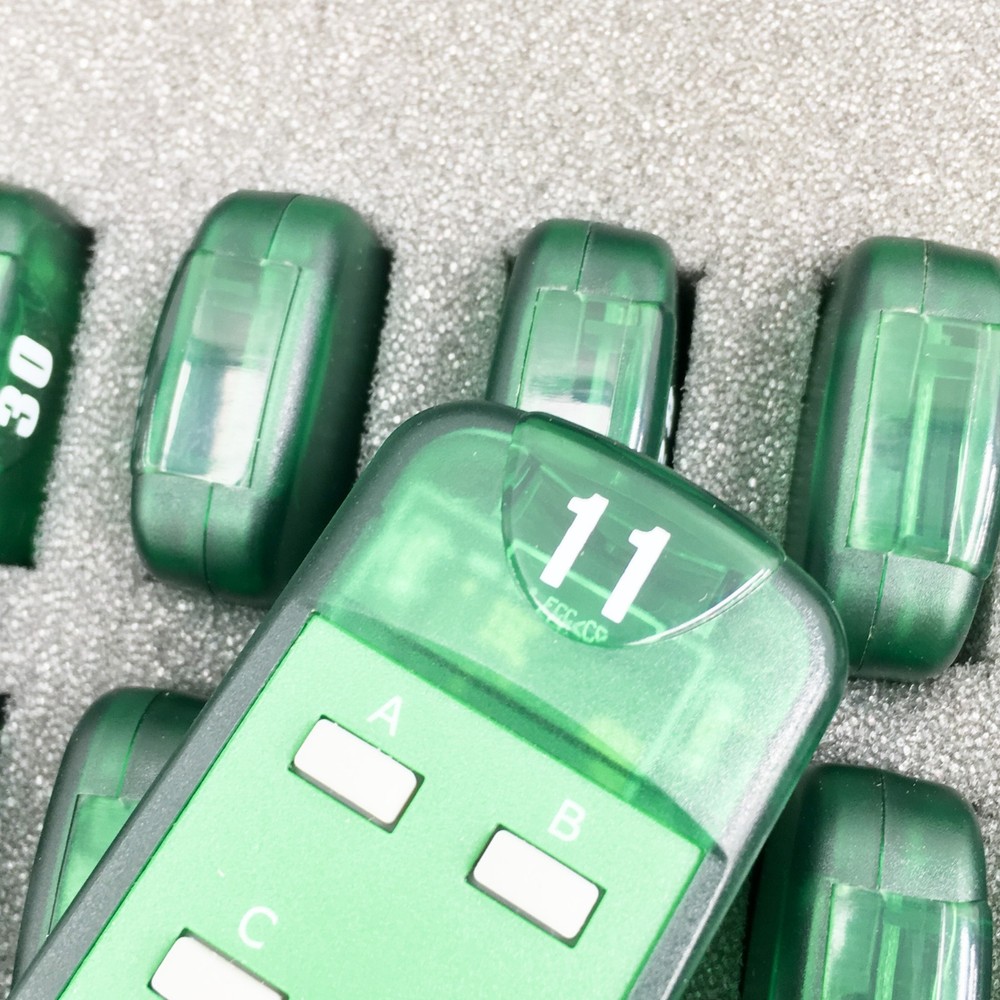 Optivote Interactive Audience Response Voting System Handsets + Receiver