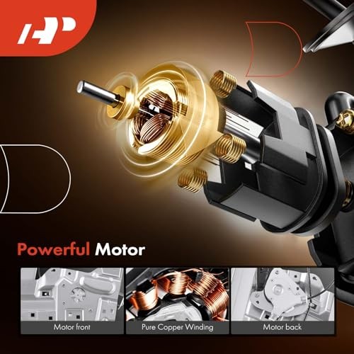 Power Window Regulator with Motor Compatible with Front Passenger Side