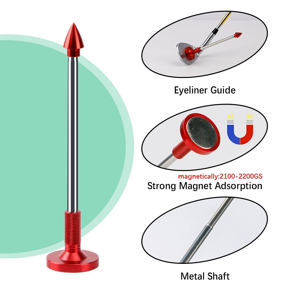 Golf Magnetic Alignment Tool Golf Direction Indicator Rod Golf Training Access