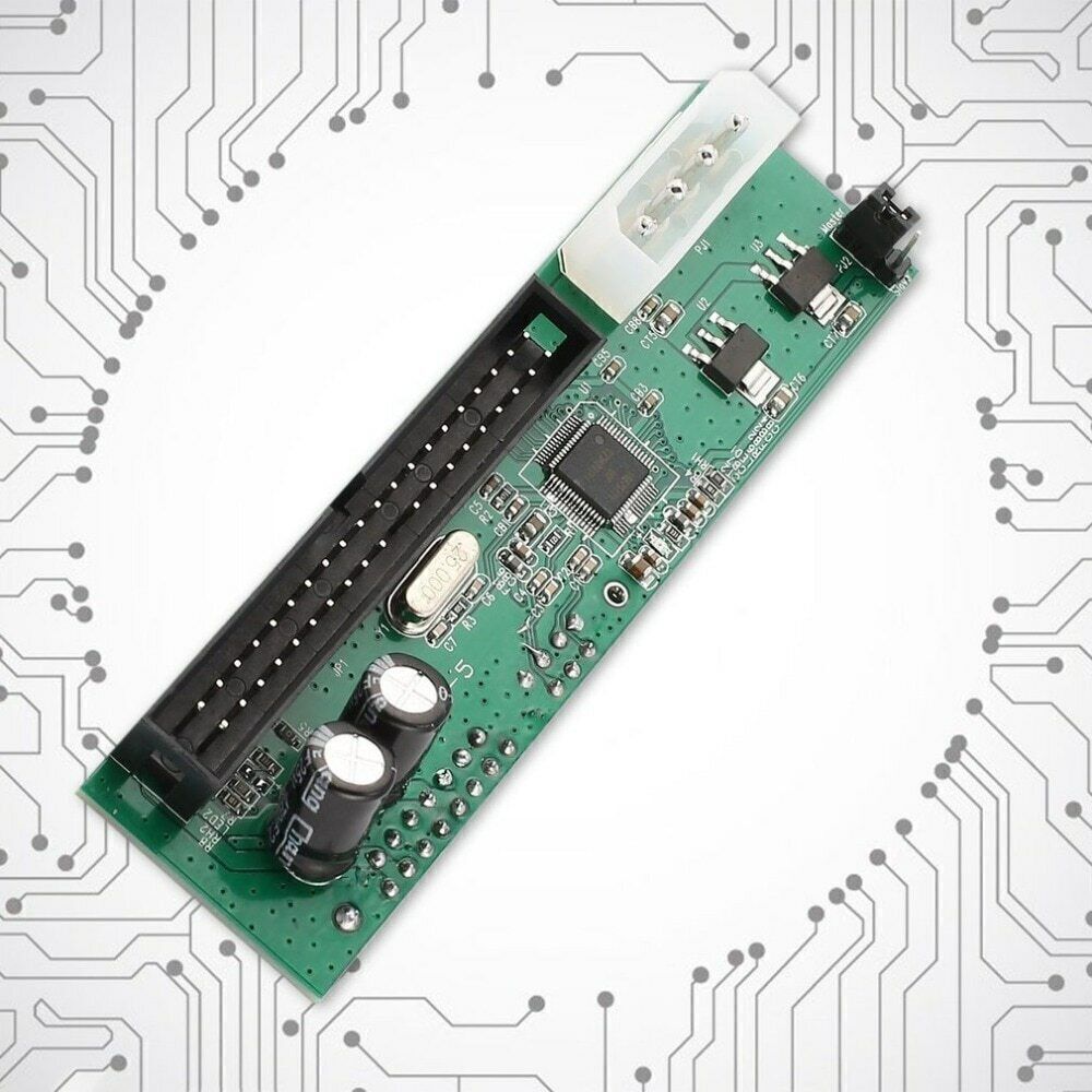 IDE/EIDE/PATA Computer to SATA Hard Drive Interface Converter Adapter PC Mac AM*