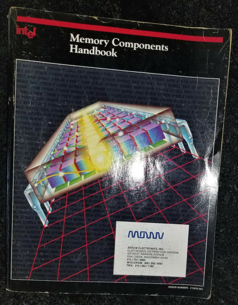 USED 1983 Intel Memory Components Handbook