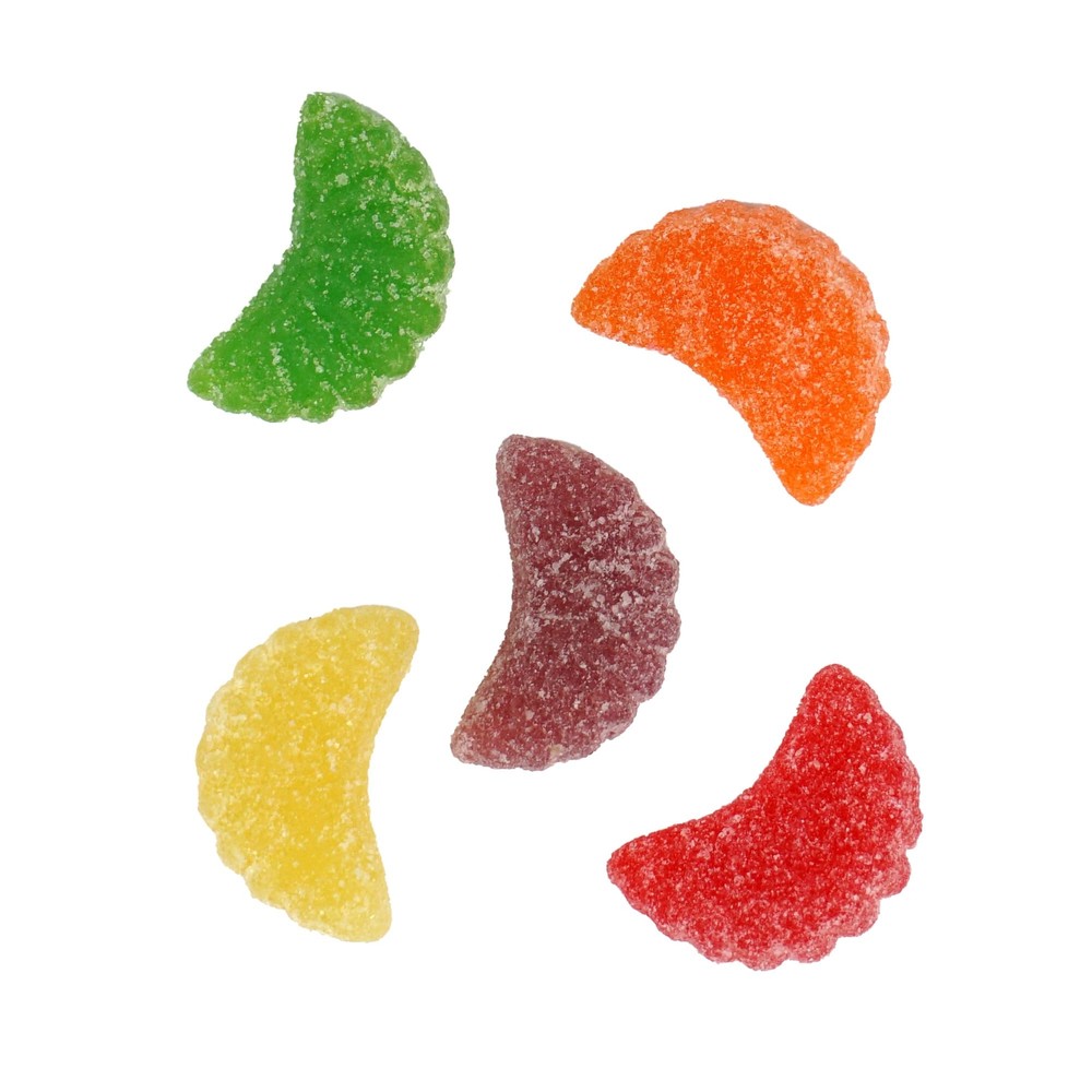 Fruit Slices Candy, 2 Pound Bulk Bag, Candy Fruit Slices Gummy Candy