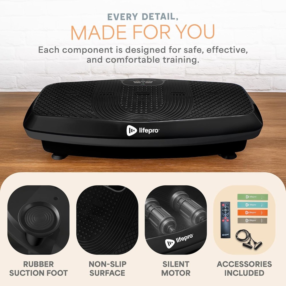 Hovert 3D Heavy Duty Vibration Plate Machine – Sturdy Dual Motor Platform