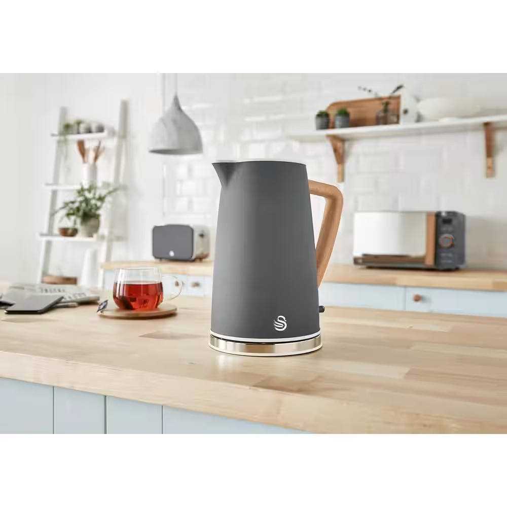 Nordic 1.7 L Cordless Kettle - Grey