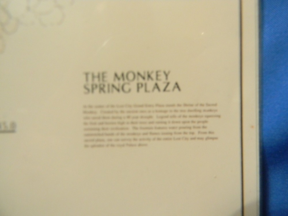Architecture Plan SUN CITY Resort BOPHUTHATSWANA "Monkey Spring Plaza"