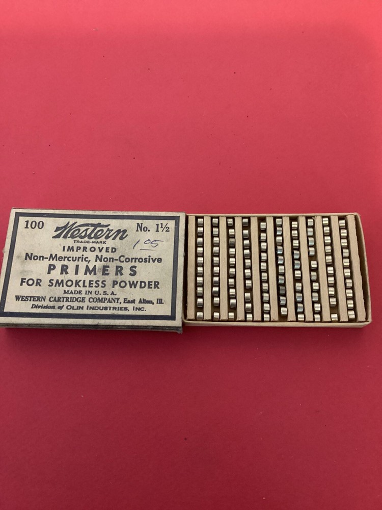 EMPTY Ammo Box Western Primers