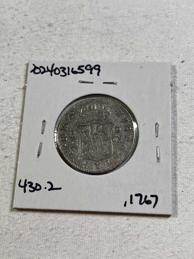 1799-CN Spain 2 Reales Silver Coin