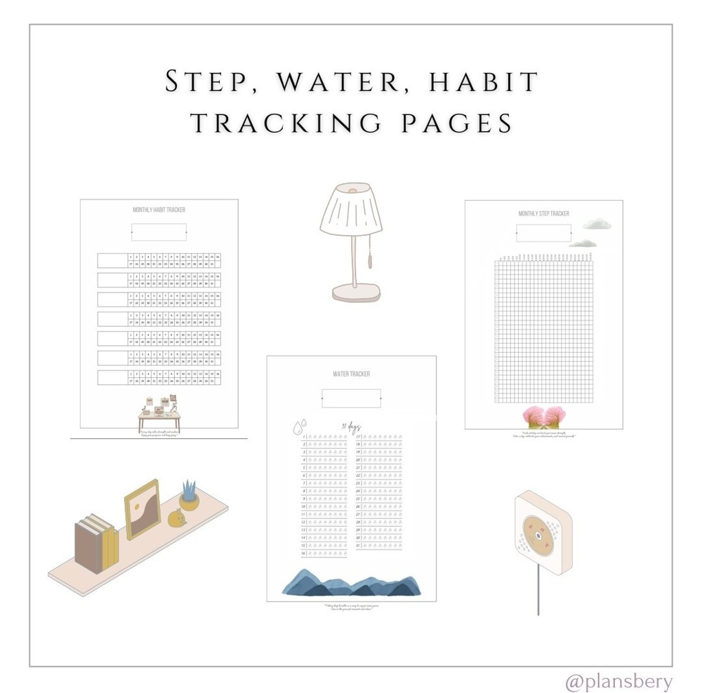 Mental Health Planner Set