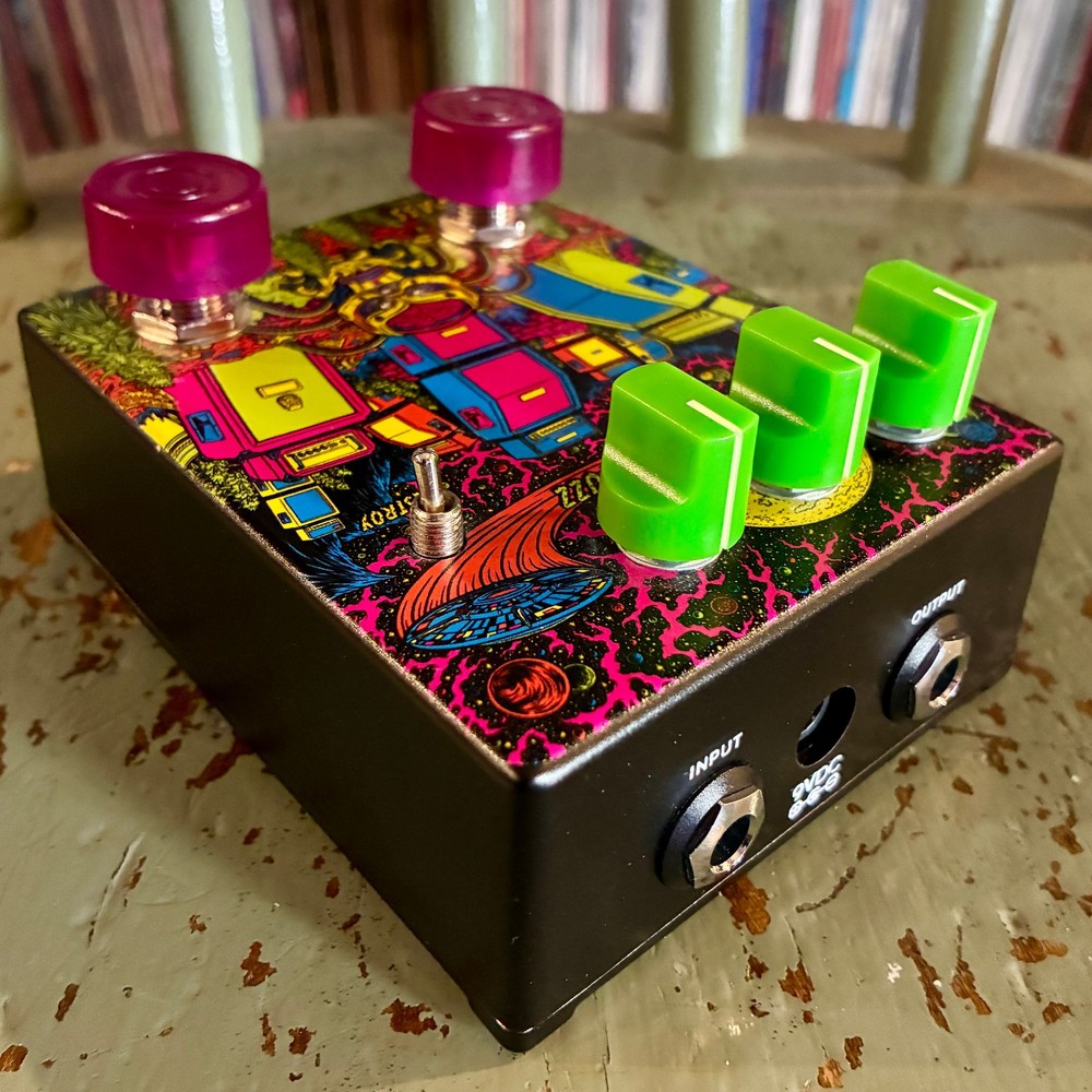 Abominable Electronics Toke Machine Fuzz Effects Guitar Pedal