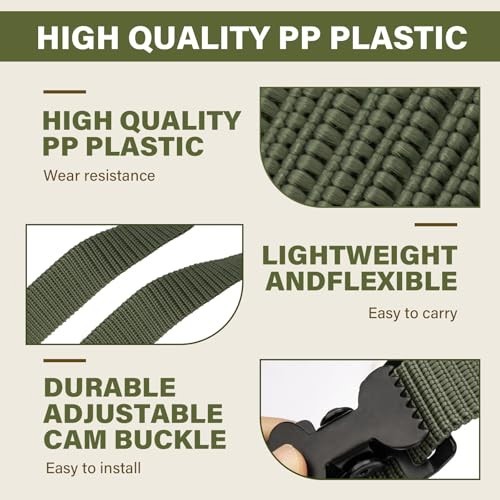 Utility Straps for Tree Stands - Climbing Stand Stabilizer Straps, Pair for Stab