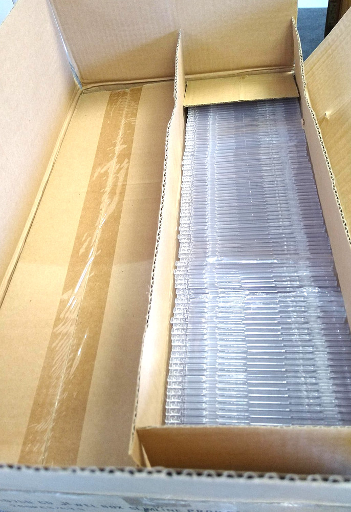 1070Q CD Clear Plastic Slimline 200 Pieces