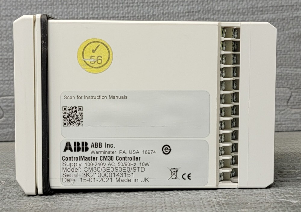 ABB CM30/3E0S0E0/STD ControlMaster CM30 Controller Great Working Condition