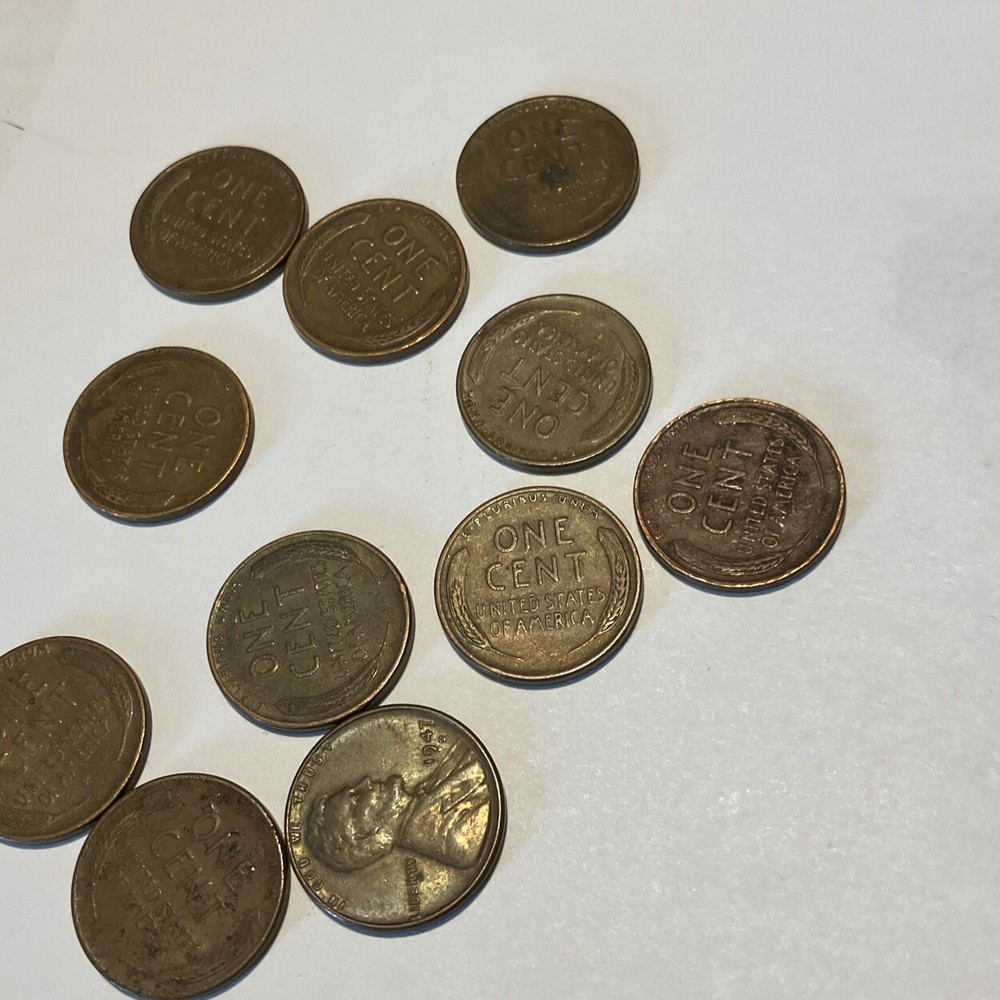 1947 D Lincoln wheat penny
