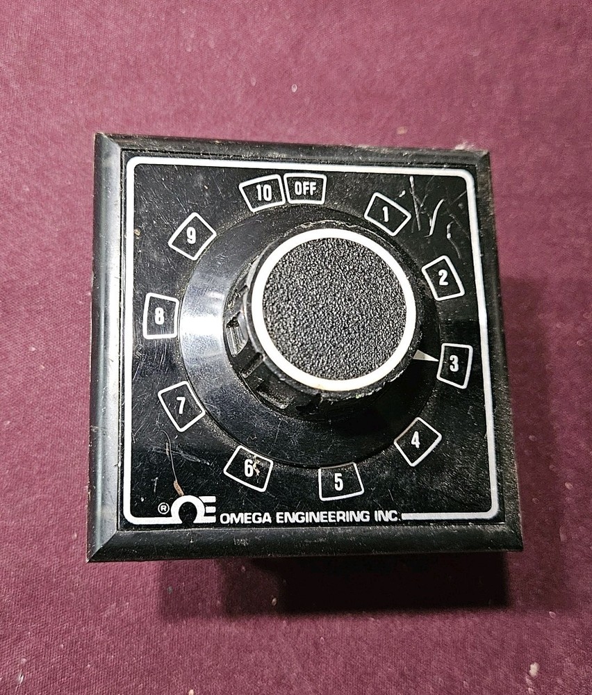 OMEGA PROCESS PANEL METER 10 POSITION ROTARY SWITCH 0SW3-10 NOS