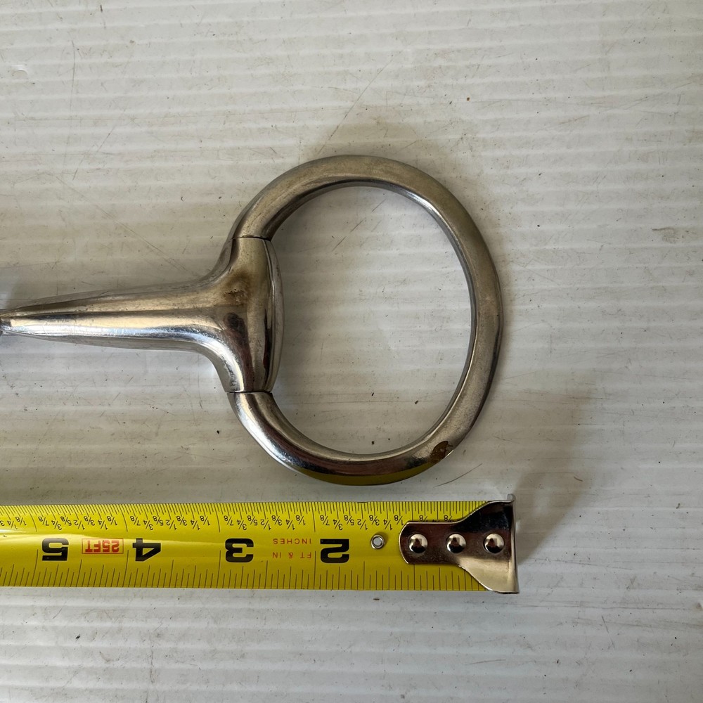 Stubben Single Jointed Eggbutt 5"