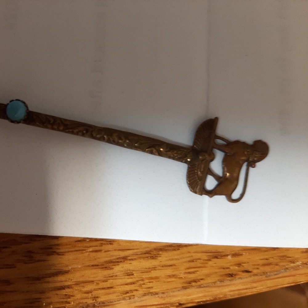 Egyptian style demitasse Collectable Spoon