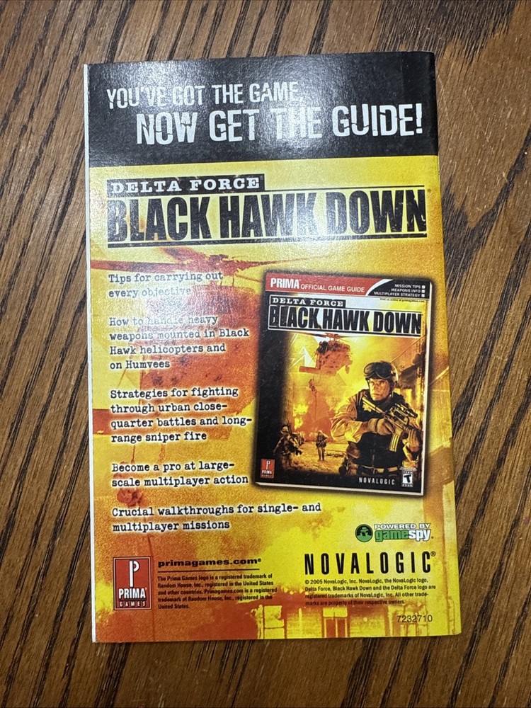delta force black hawk down ps2 manual Only