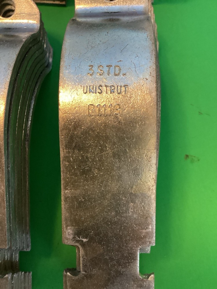 50 Unistrut P1119 3 STD Pipe Clamps