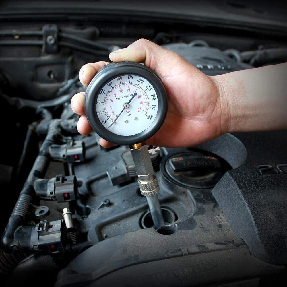 Petrol Engine Cylinder Compression Tester Kit for Automotive Motorcycle Tool