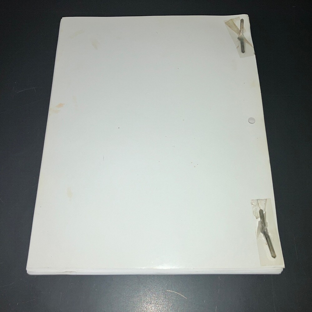ANALYZE THIS (12/19/97) Agency Covers / 134p Draft + COA!