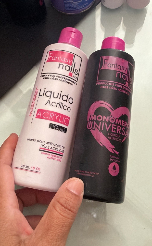 Fantasy Nails Acrylic Liquid Monomer Quick-Dry 237 ml (8 oz)
