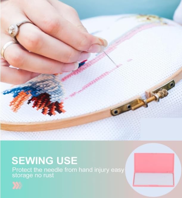 Magnetic Needle Storage Case, Rectangle Keeper Cross Stitch...