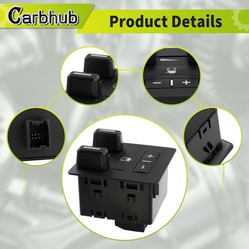 15926102 Trailer Brake Controller Switch Fit for 2007-2014 Chevy Silverado