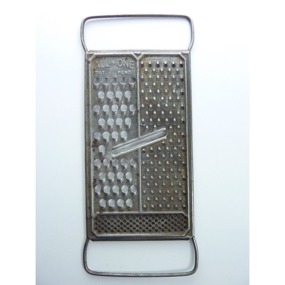 Vintage Wonder Shredder Cheese Grater Handheld Rustic Kitchen Tool