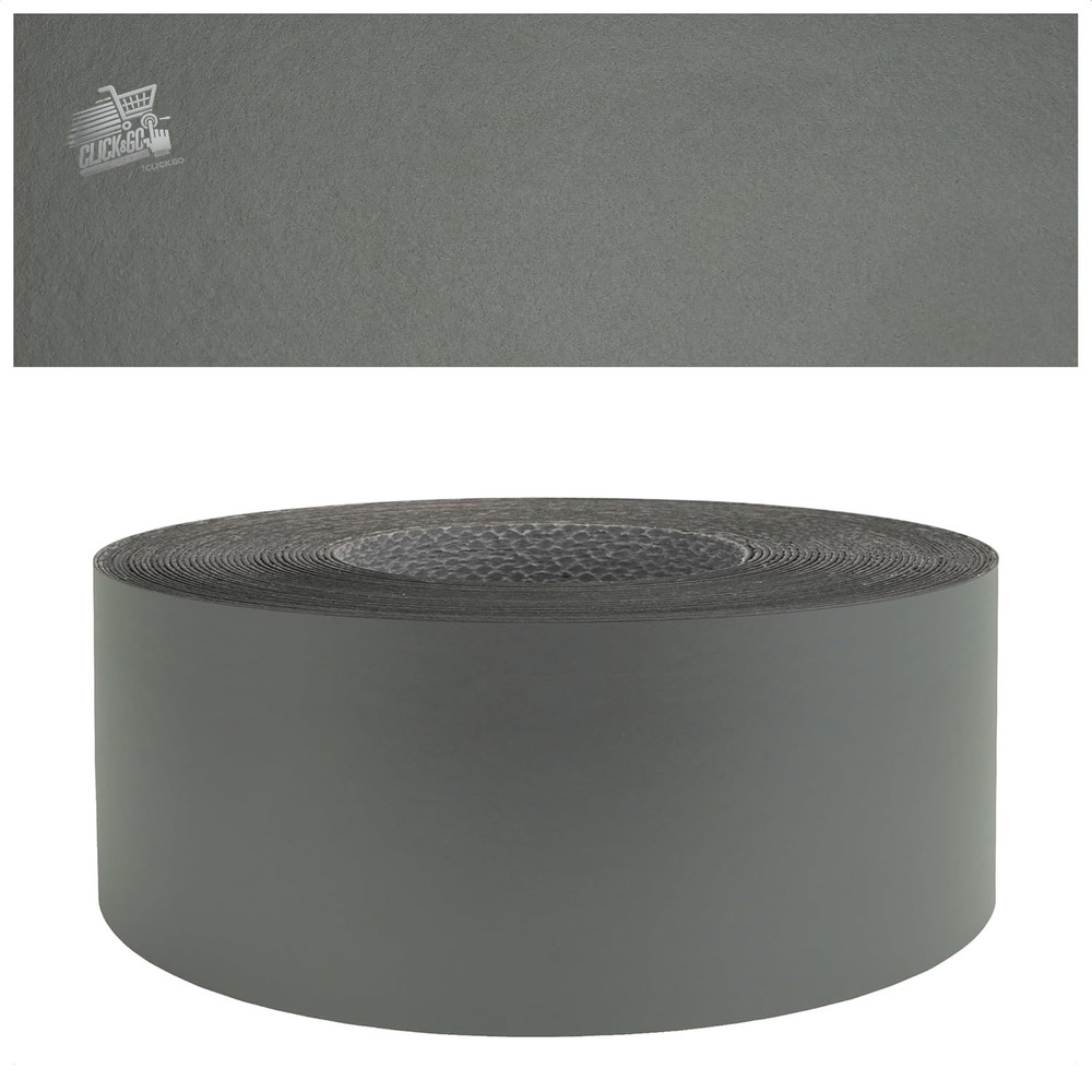 ® - Anthracite Effect Edge | 45mm X 10M | Easy to Apply | Kitchen Edge in