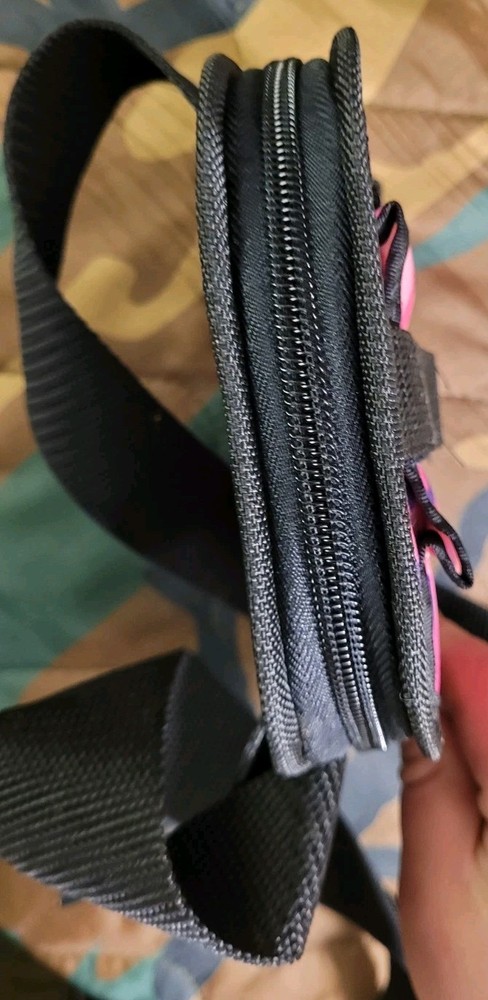 CE Case Pink Camo Zip Case With Nylon Belt