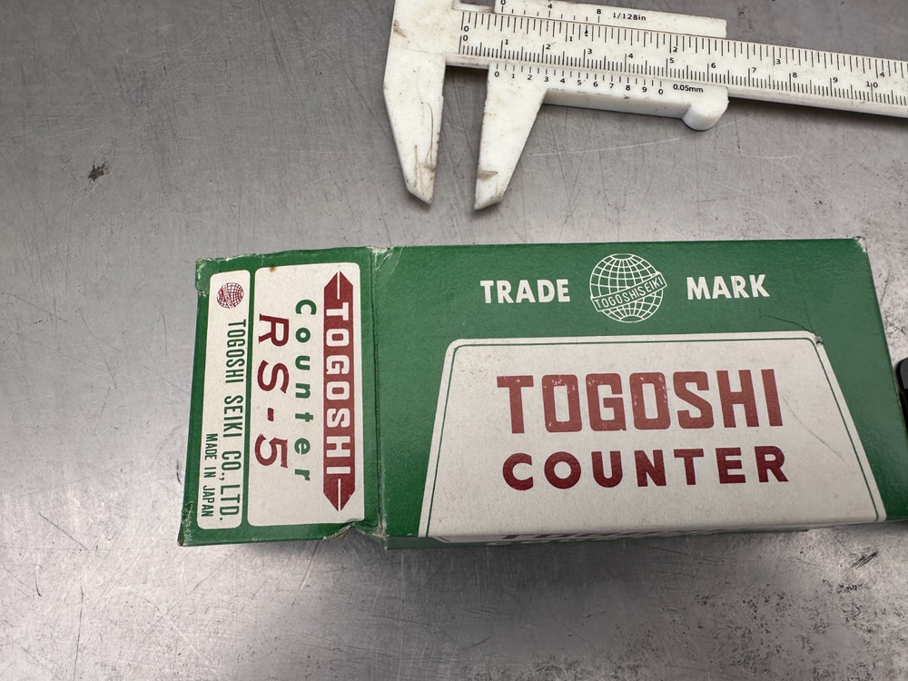 Togoshi RS-5 5 Digit Mechanical Counter