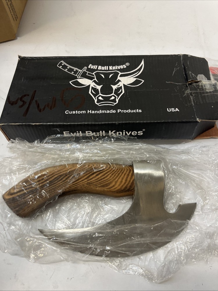 Evil Bull Knives Pizza Axe