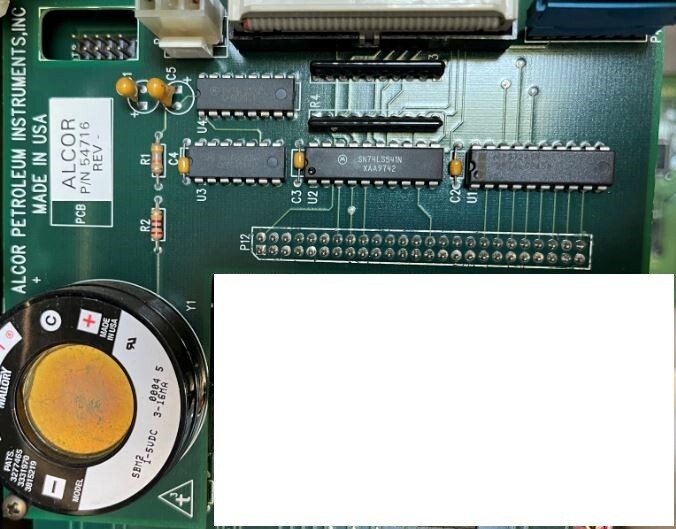 JFTOT 230 Display Interface Board AL-54716