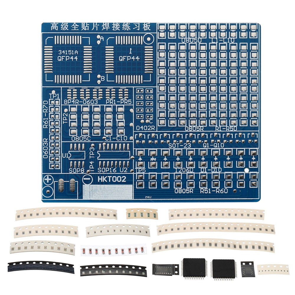 Soldering Practice Board, 3 Set Electronics Kit Prototype PCB Board DIY , 5V