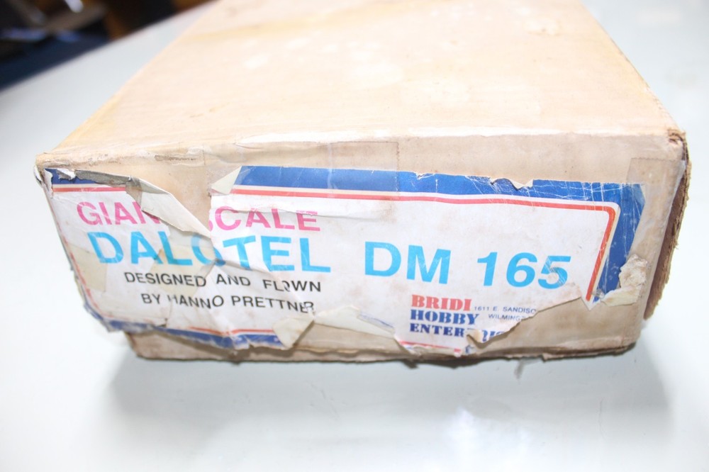 NIB BRIDI DALOTEL DM 165 Balsa Kit