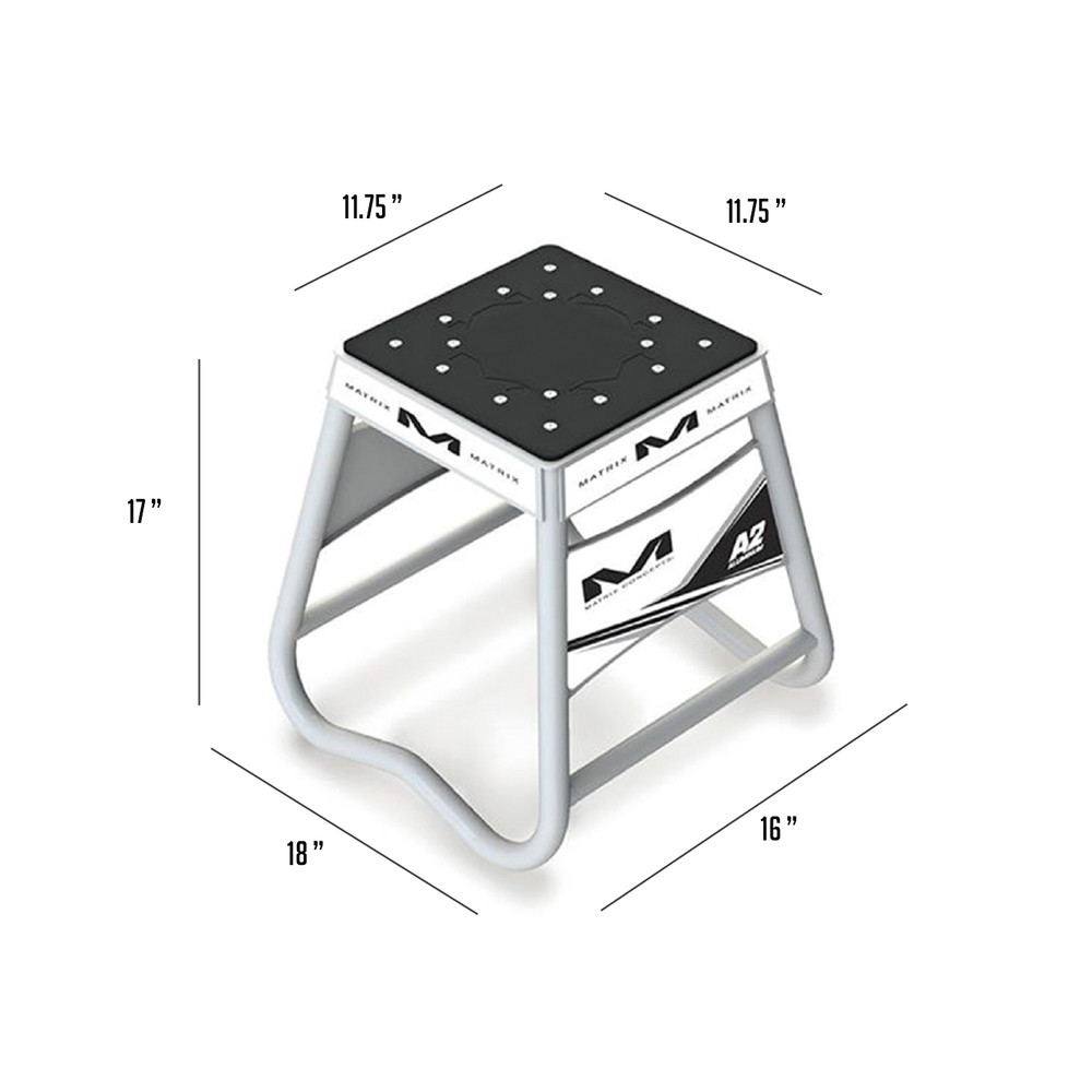 Matrix Concepts A2-101 Black A2 Aluminum Stand