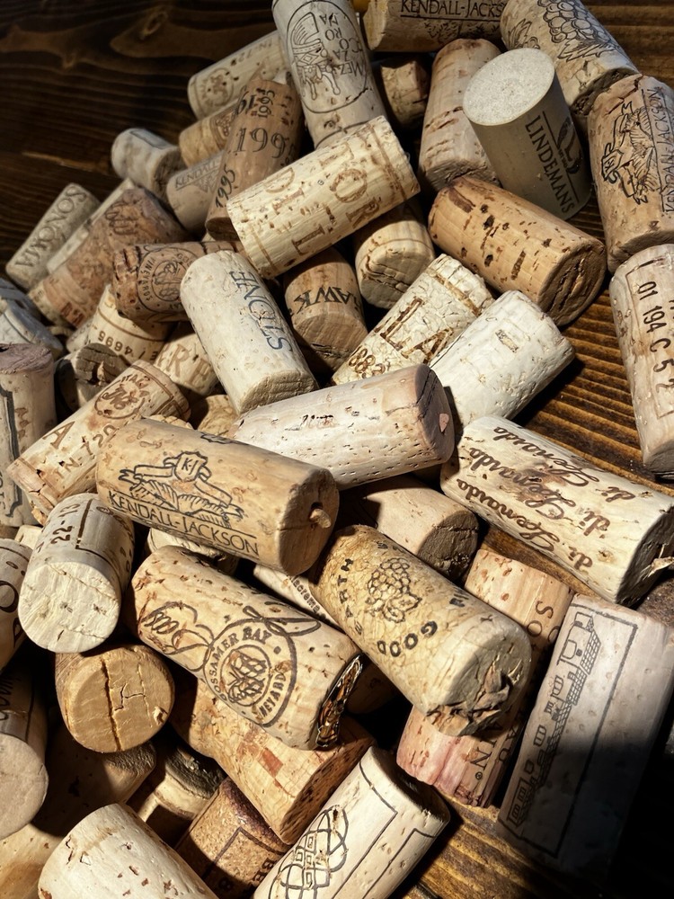 Wine Corks Lot Of 90