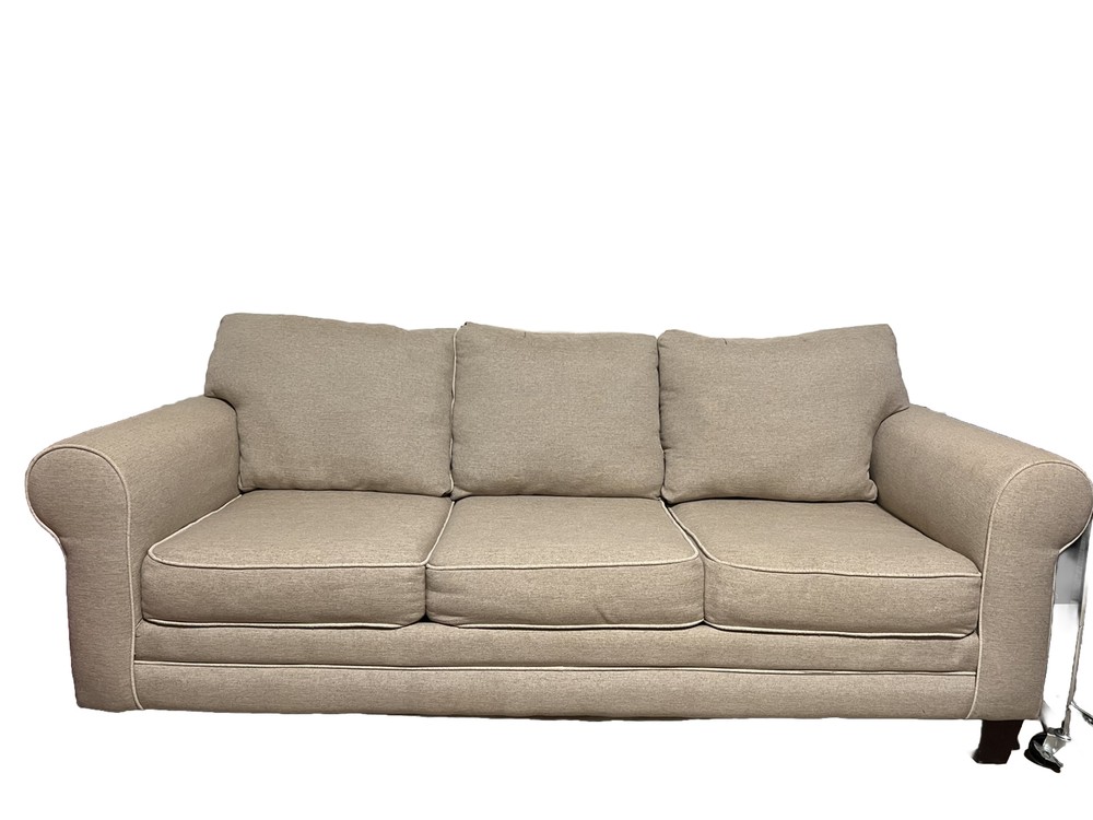 Couch - Beige Softly Used