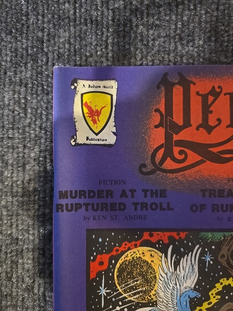 1982 Judges Guild Pegasus Magazine # 8 Dungeons And Dragons