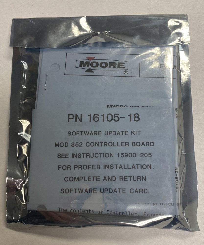 Moore,16105-18,Software Update Kit Mod 352 New
