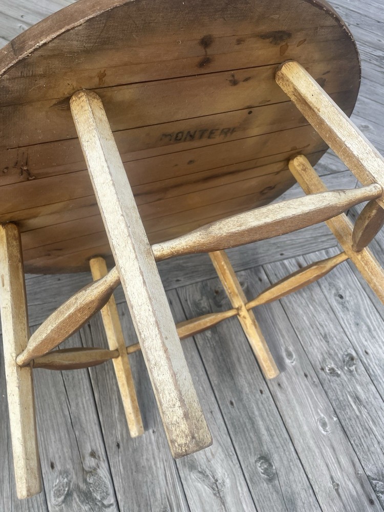 Vintage Signed Monterey Circa 1930s Coffee Table