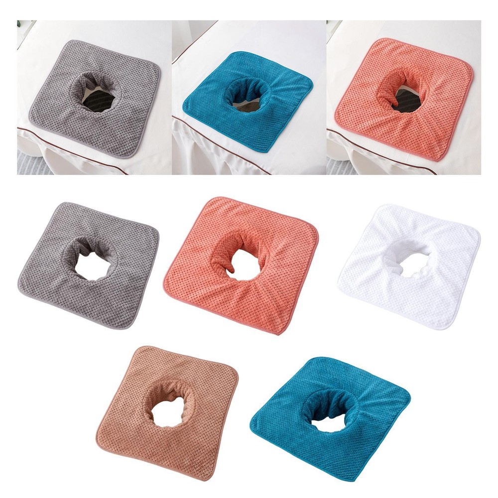 SPA Massage Table Towel with Face Hole Reusable Sturdy Lightweight Comfortable