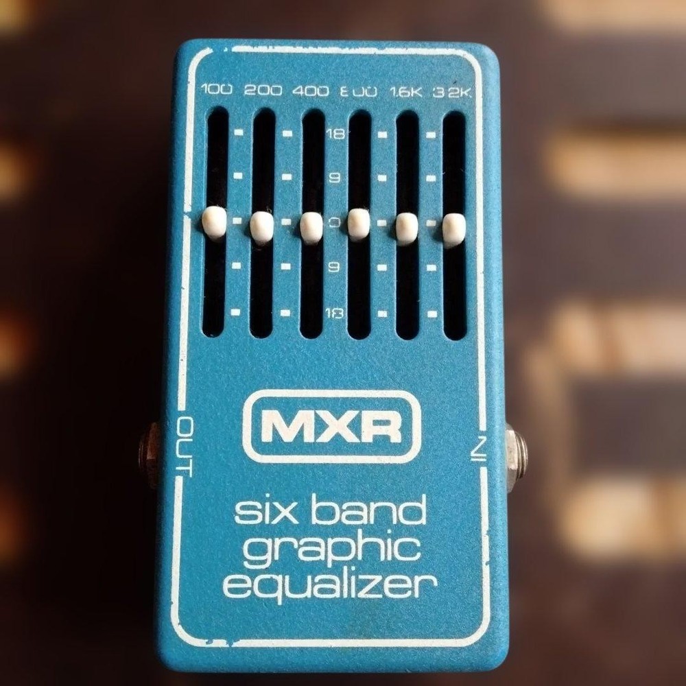MXR six band graphic equalizer effector 835172