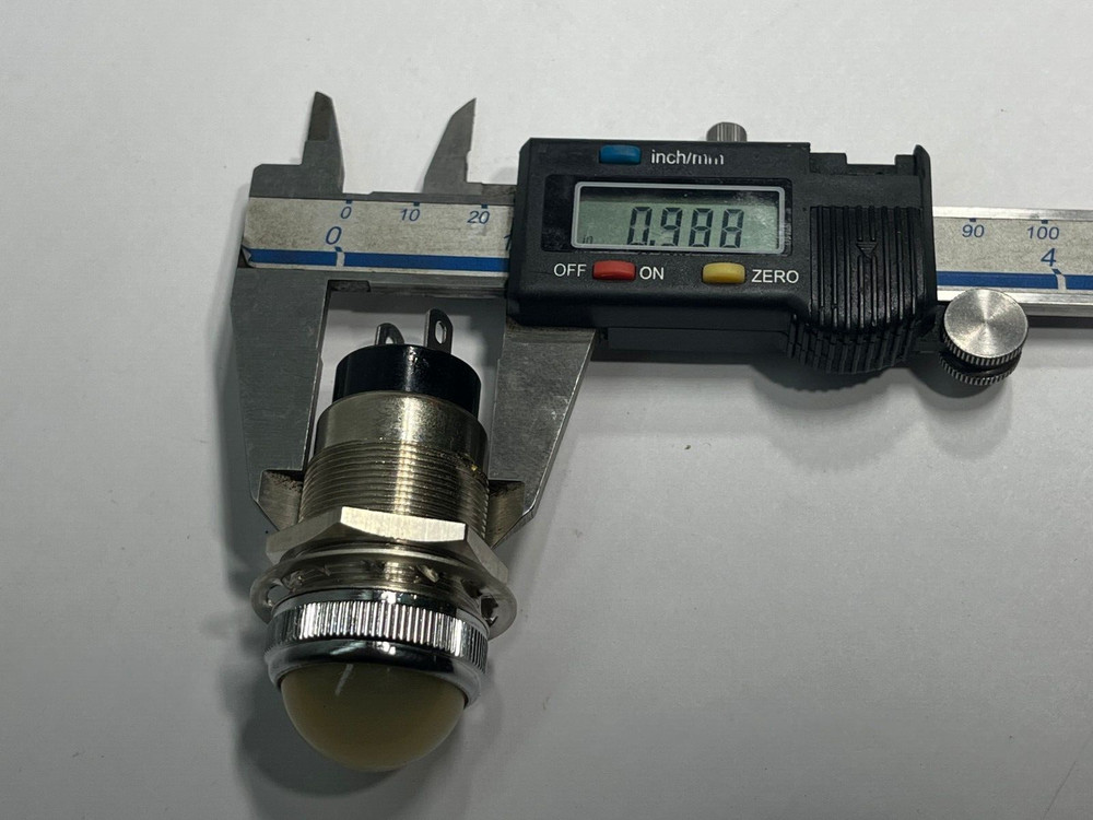TWO DIALIGHT PANEL INDICATOR LIGHTS