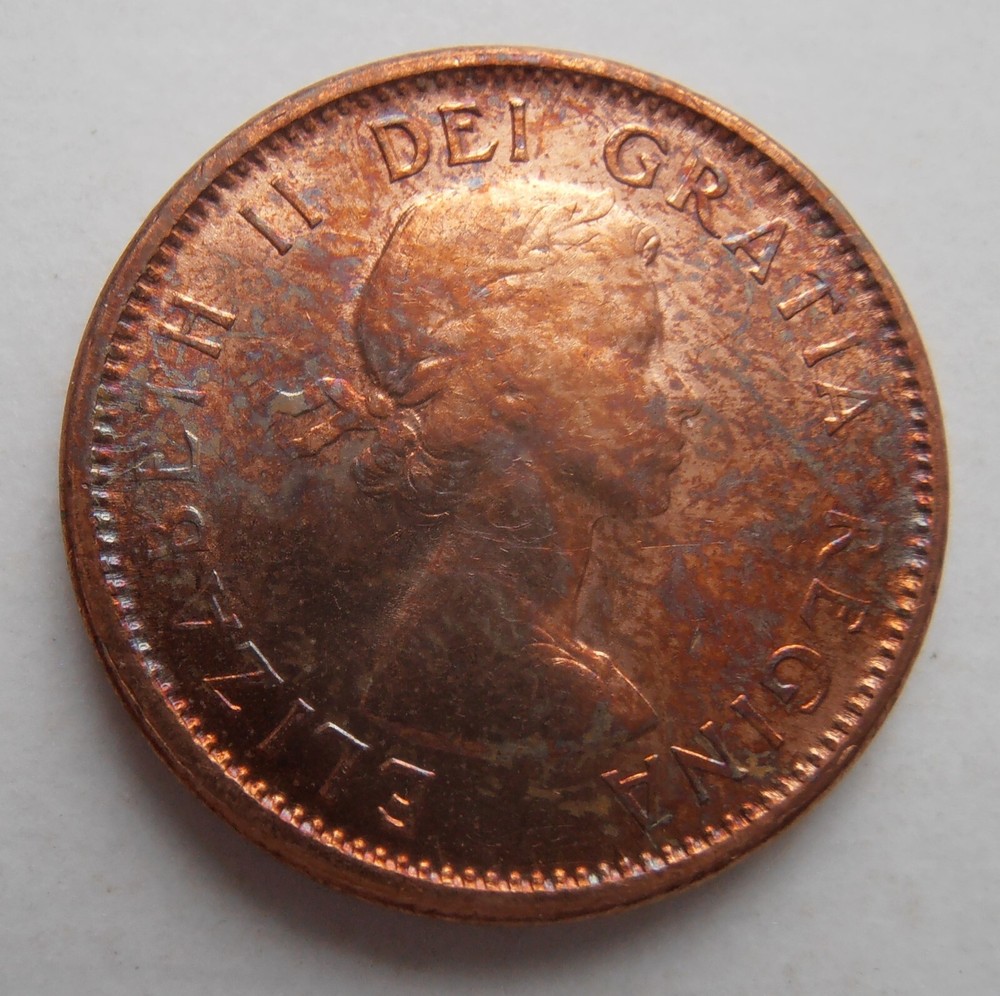 1964 CANADA 1 CENT UNCIRCULATED