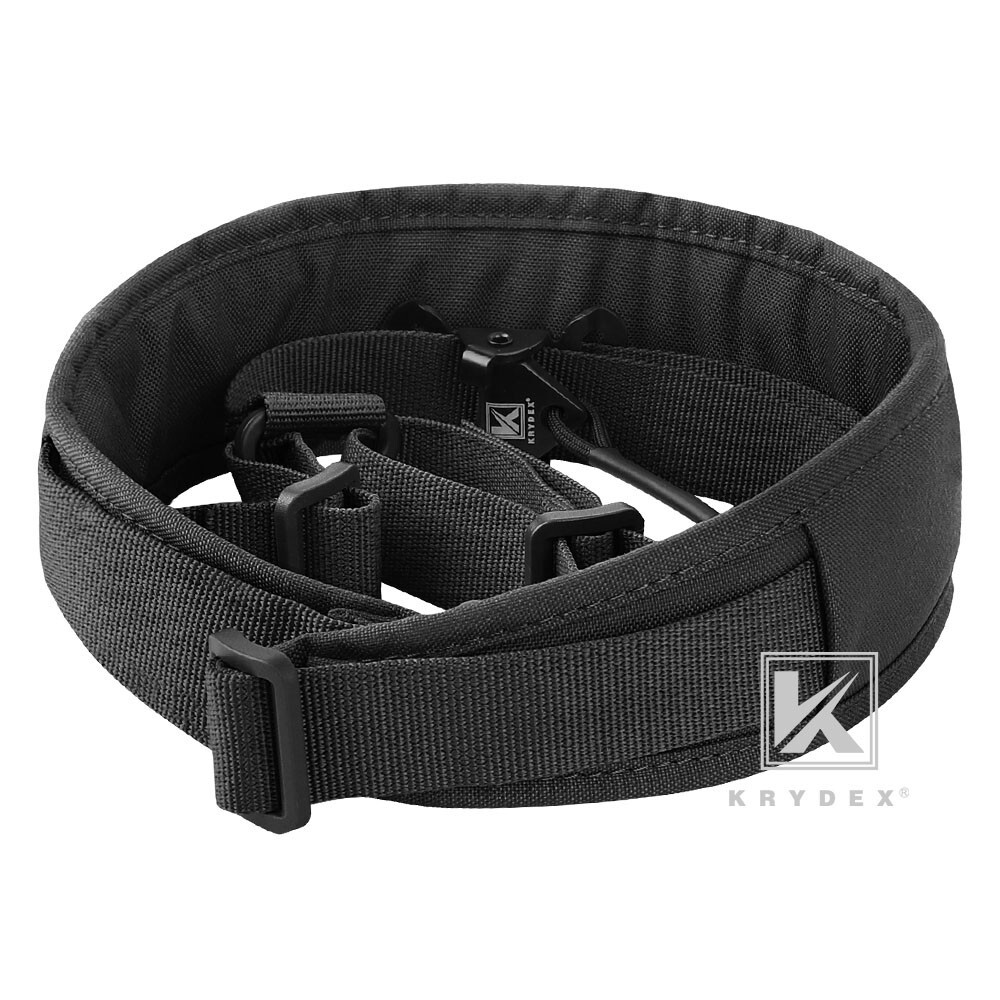 KRYDEX Tactical Sling Strap Modular Slingster Pull Tab 1Point Quick Adjust Black