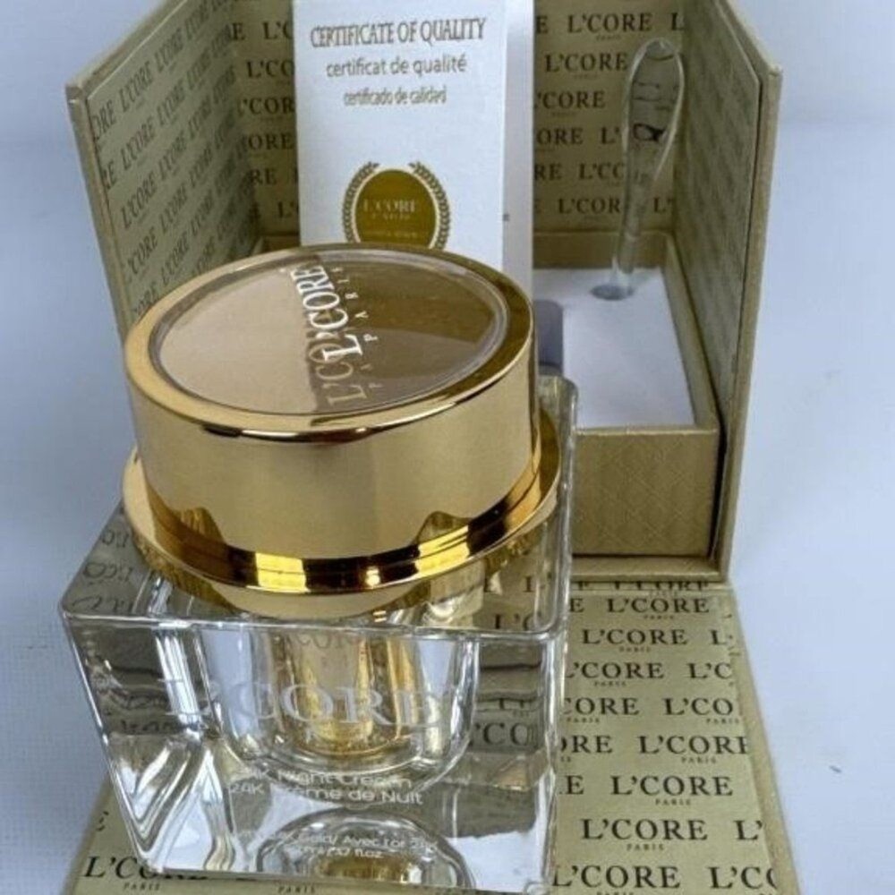 L'CORE PARIS, 24K Night Cream.