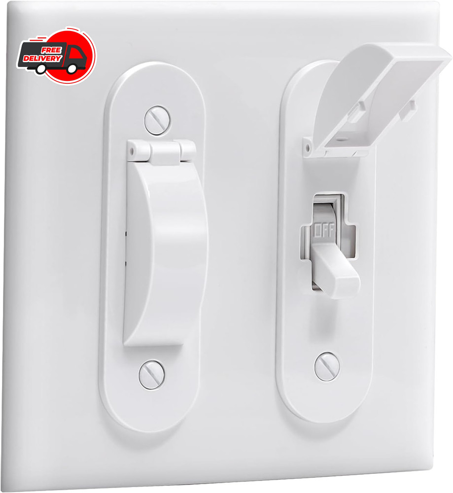 Wall Switch Guard, Childproof Light Switch Cover Guard | Toggle Style | Light Sw