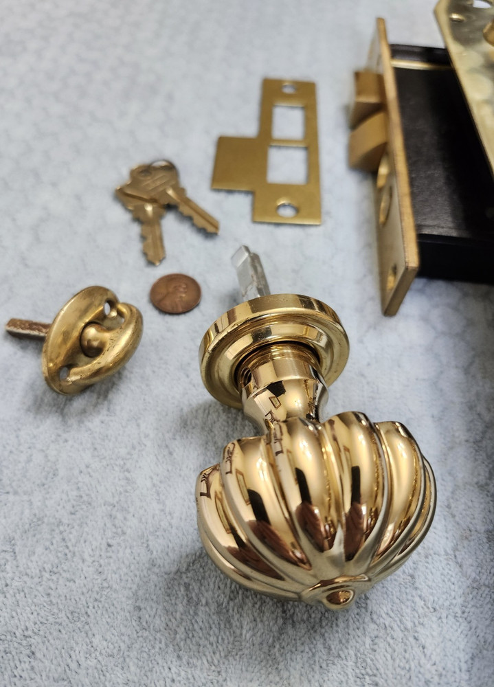 Thumb Handle Front Door Mortise Lock Complete